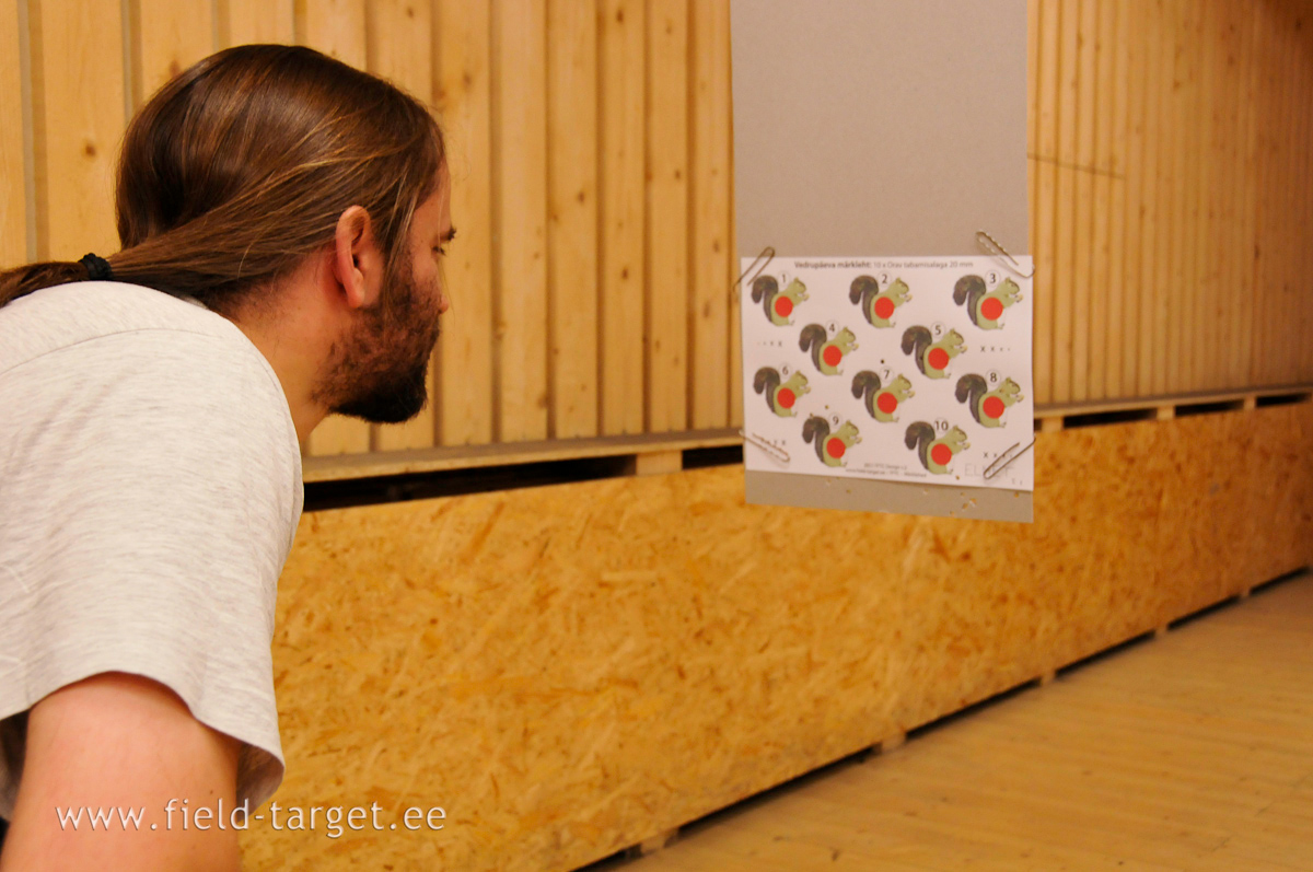 Elmet on päris mitmele oravale pihta saanud, kuid kukub valja